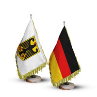 پرچم و نشان رومیزی کشور آلمان مجموعه دو عددی