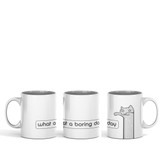 ماگ سرامیکی طرح گربه کد 03