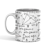 ماگ سرامیکی طرح معادلات ریاضی