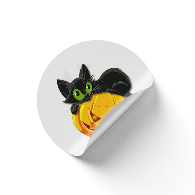 برچسب طرح هالووین کد 04