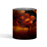 ماگ سرامیکی طرح خاندان اژدها کد 02