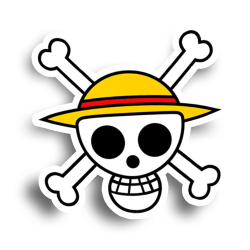 برچسب طرح انیمه وان پیس کد 03